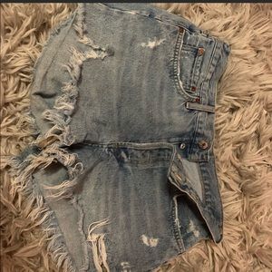 Parker vintage agolde shorts